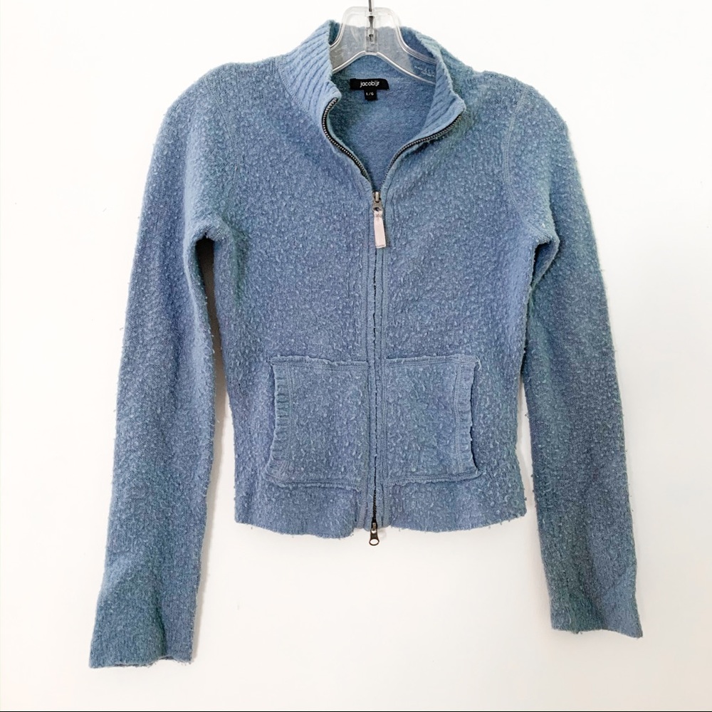 Cozy Wool Blue Vest